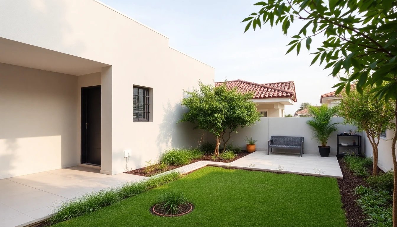 Renewed facade with durable paint