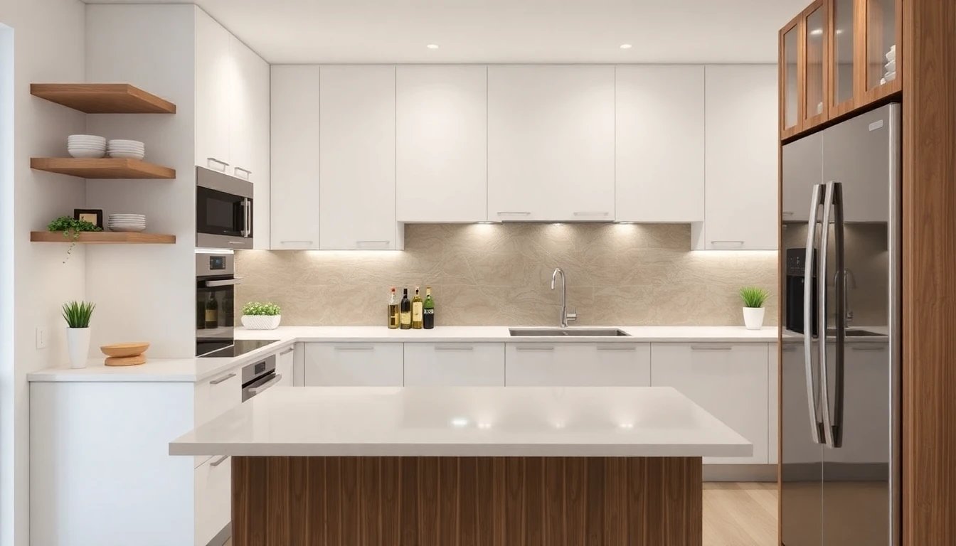 Remodeled kitchen with fine finishes